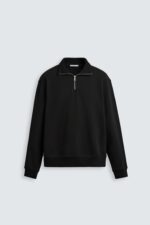 Toptan Fermuarlı Sweatshirt